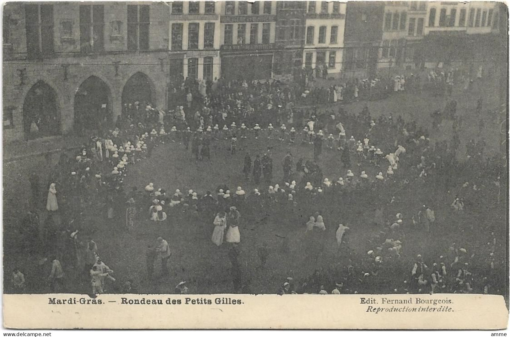 Binche  *  Mardi-Gras -  Rondeau Des Petits Gilles - Binche