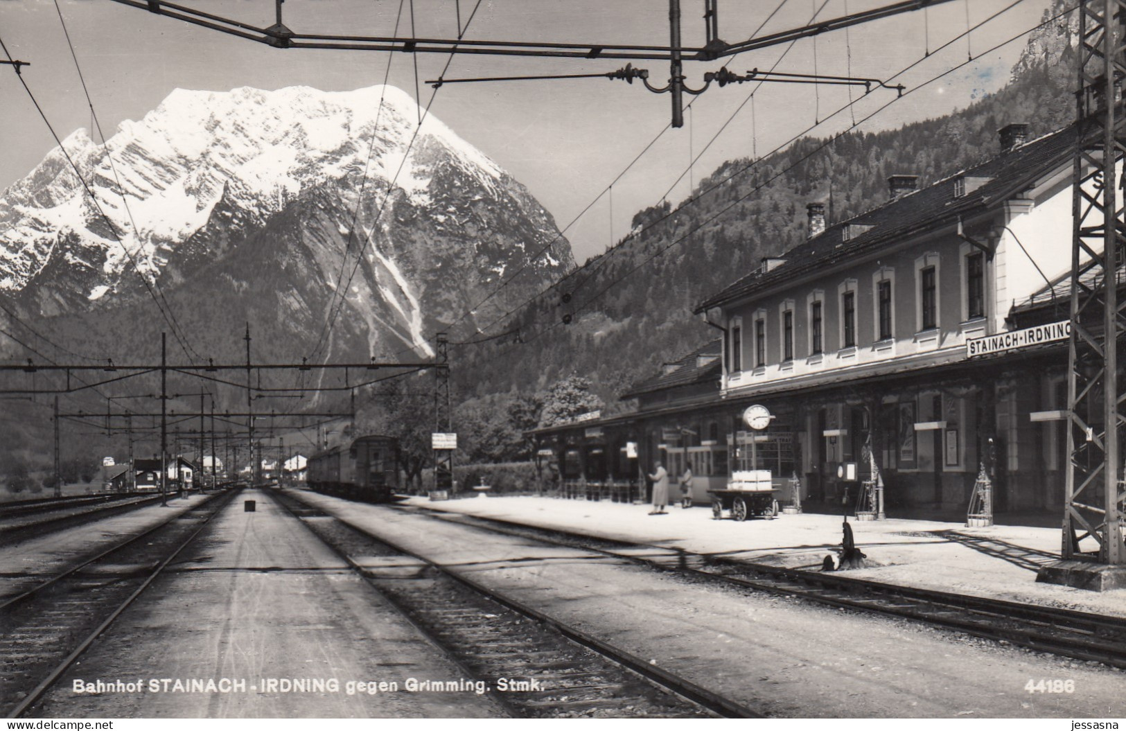 AK - Steiermark - Der Bahnhof Stainach Irdning - 1958 - Irdning