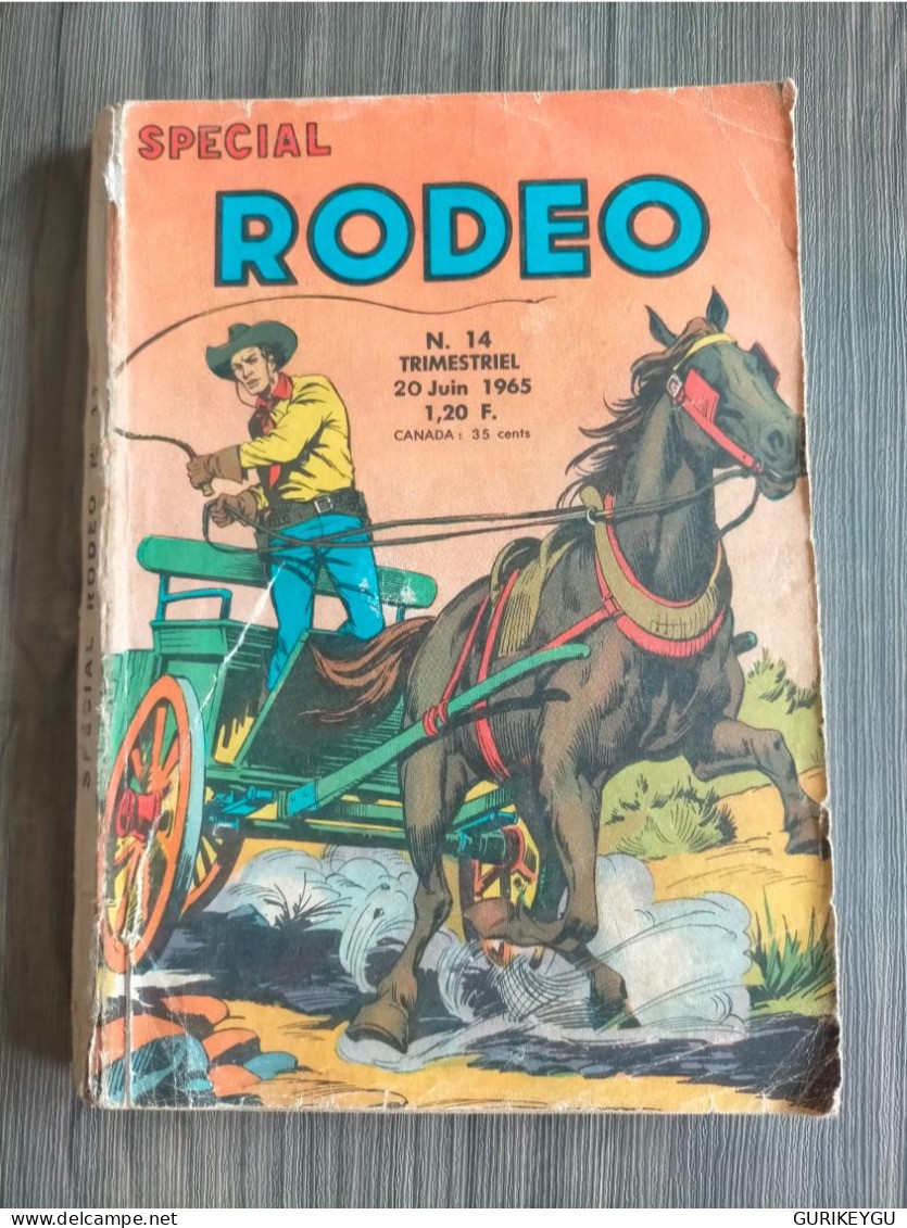 Bd  Spécial RODEO   N° 14  LUG   20/06/1965 TEX WILLER - Lug & Semic