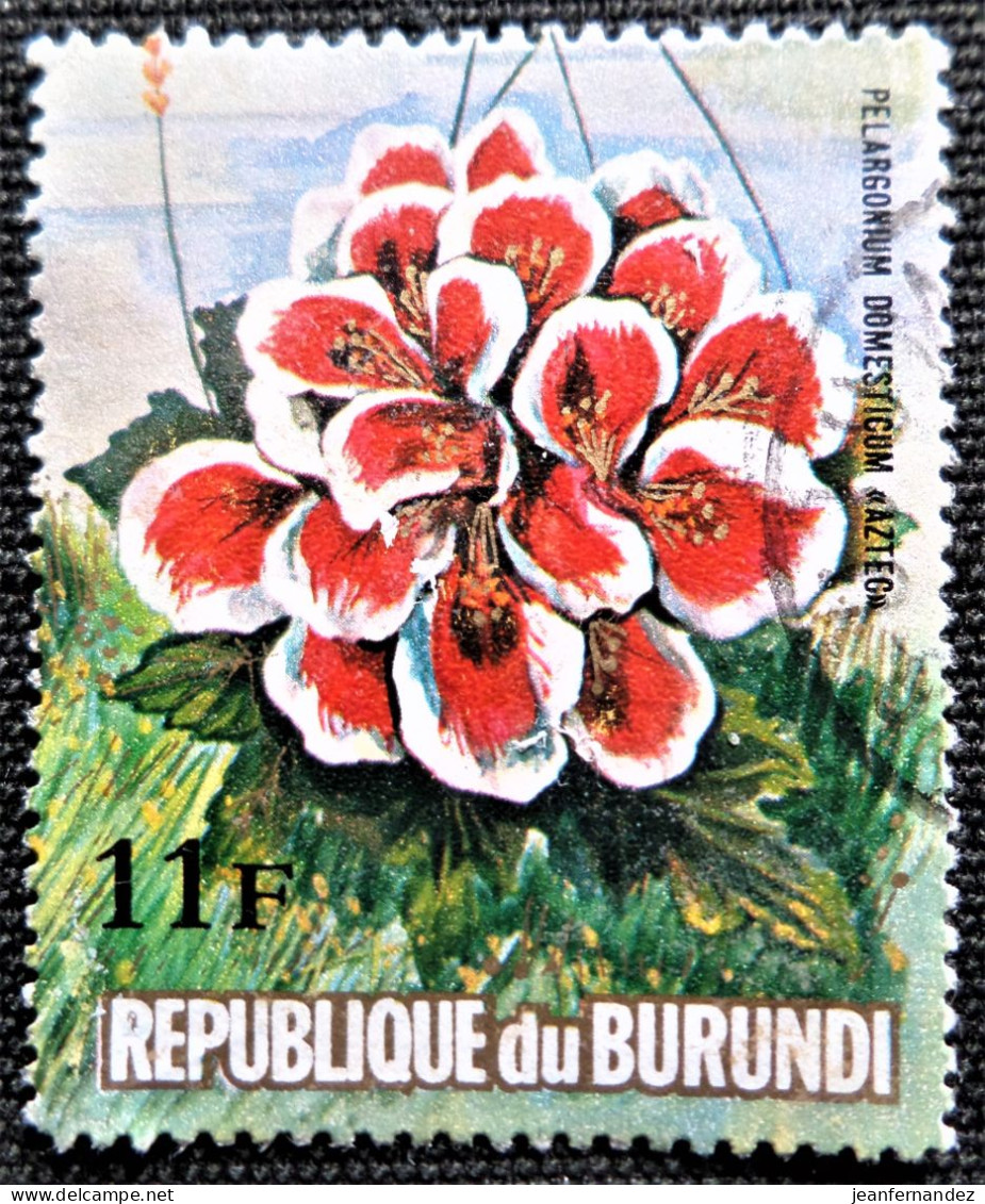 Burundi  1973 Flowers Stampworld N° 996 - Used Stamps