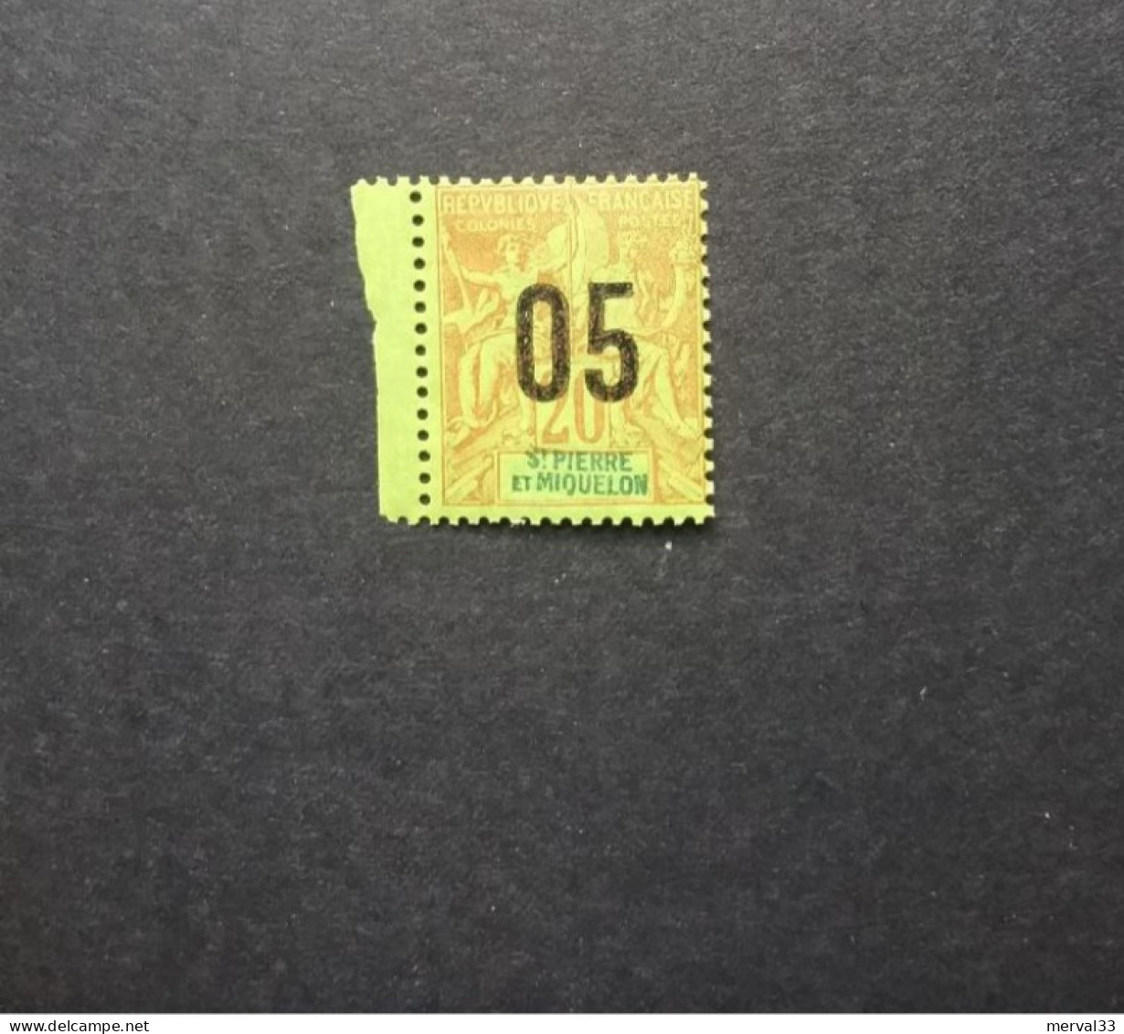 Saint Pierre Et Miquelon 97** Gomme D'origine - Unused Stamps