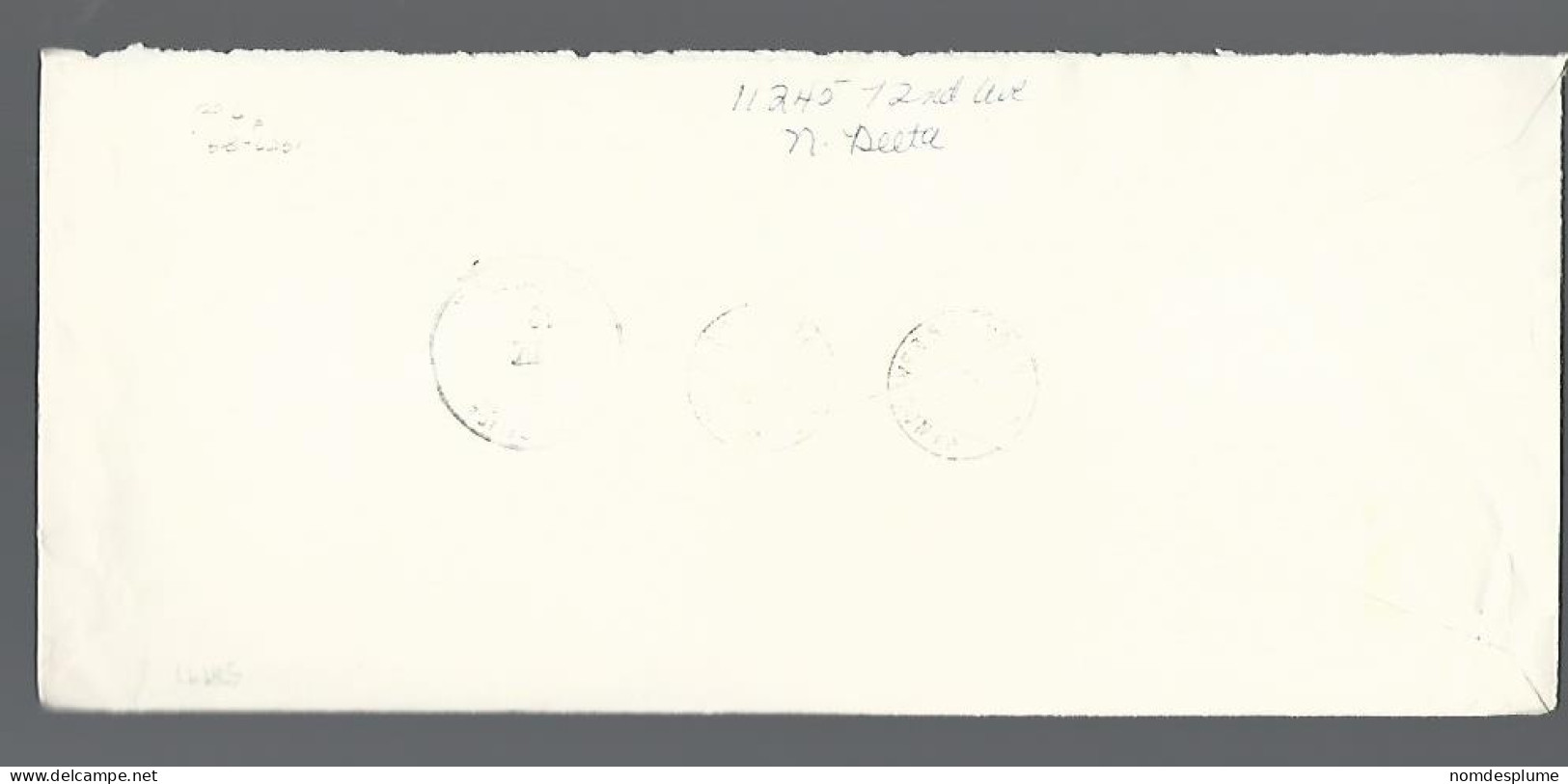 58197) Canada Registered Vancouver Sub 65 Postmark Cancel 1973 - Recommandés
