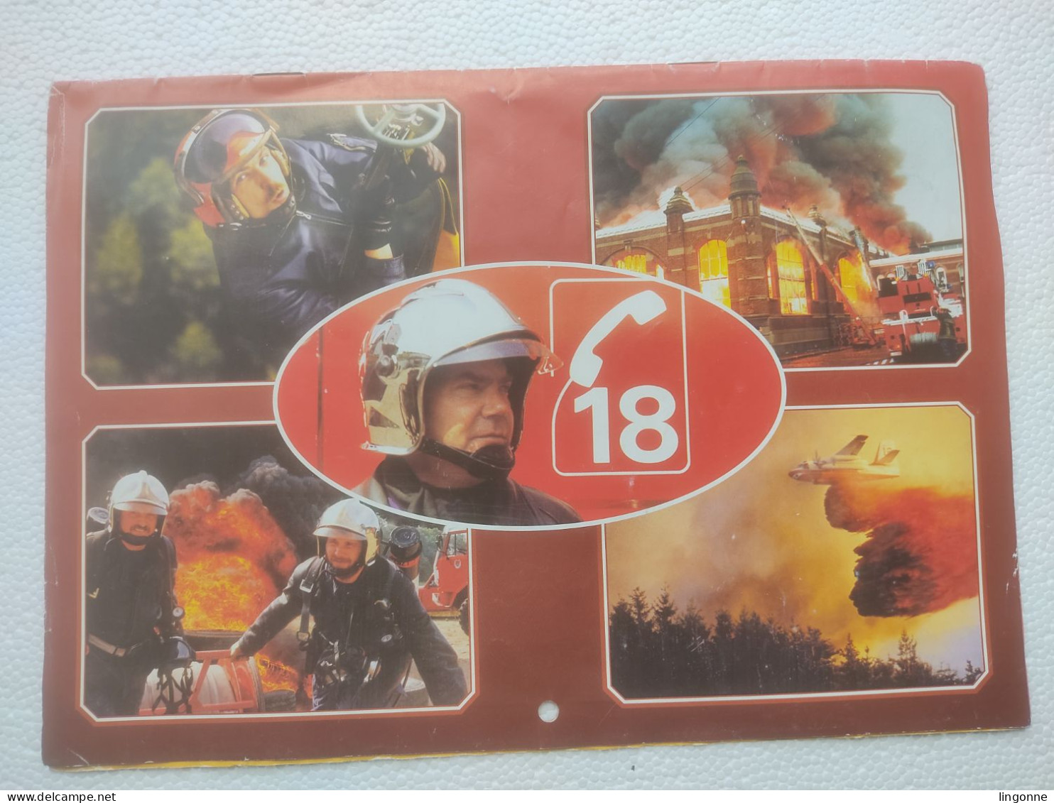 CALENDIER 2000 des SAPEURS-POMPIERS NEUILLY L'EVEQUE (Haute-Marne 52)