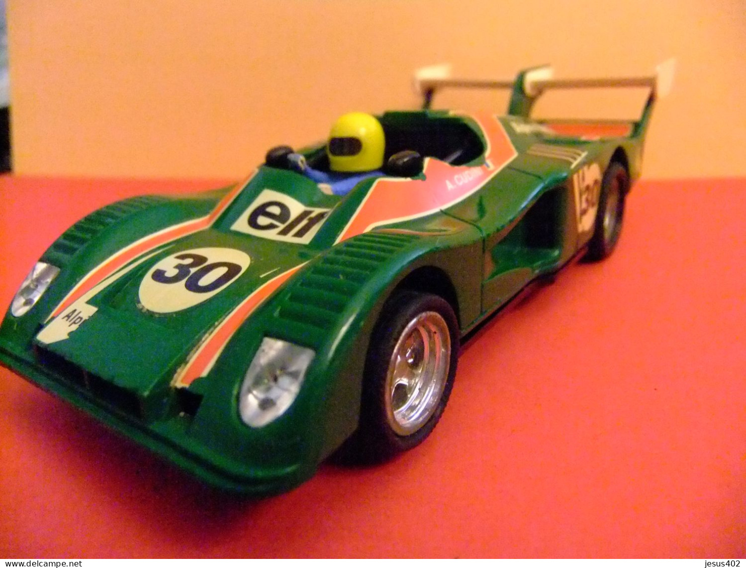 SCALEXTRIC EXIN // RENAULT ALPINE 2000 TURBO VERDE // PILOTO A.CUDINI - Circuits Automobiles