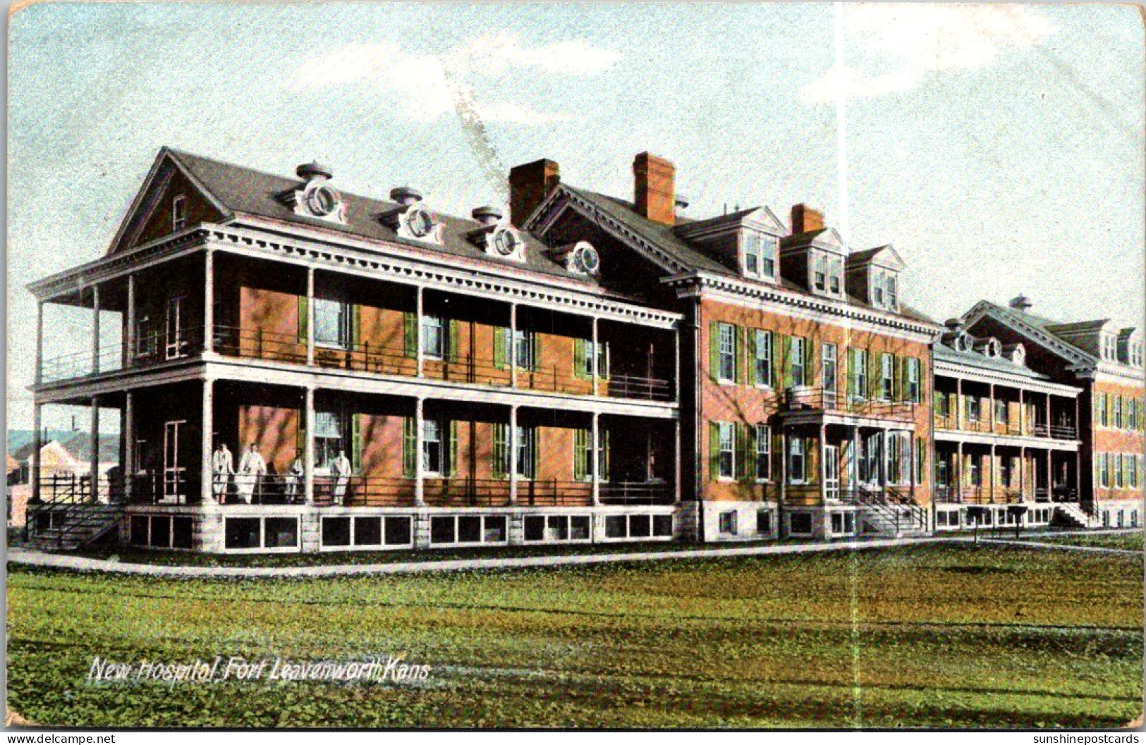 Kansas Fort Leavenworth New Hospital 1907 - Other & Unclassified