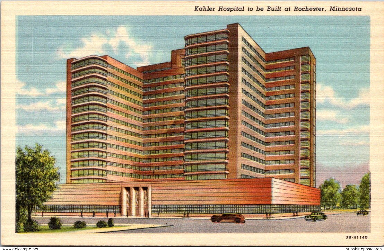 Minnesota Rochester Kahler Hospital To Be Built At Rochester Curteich - Rochester