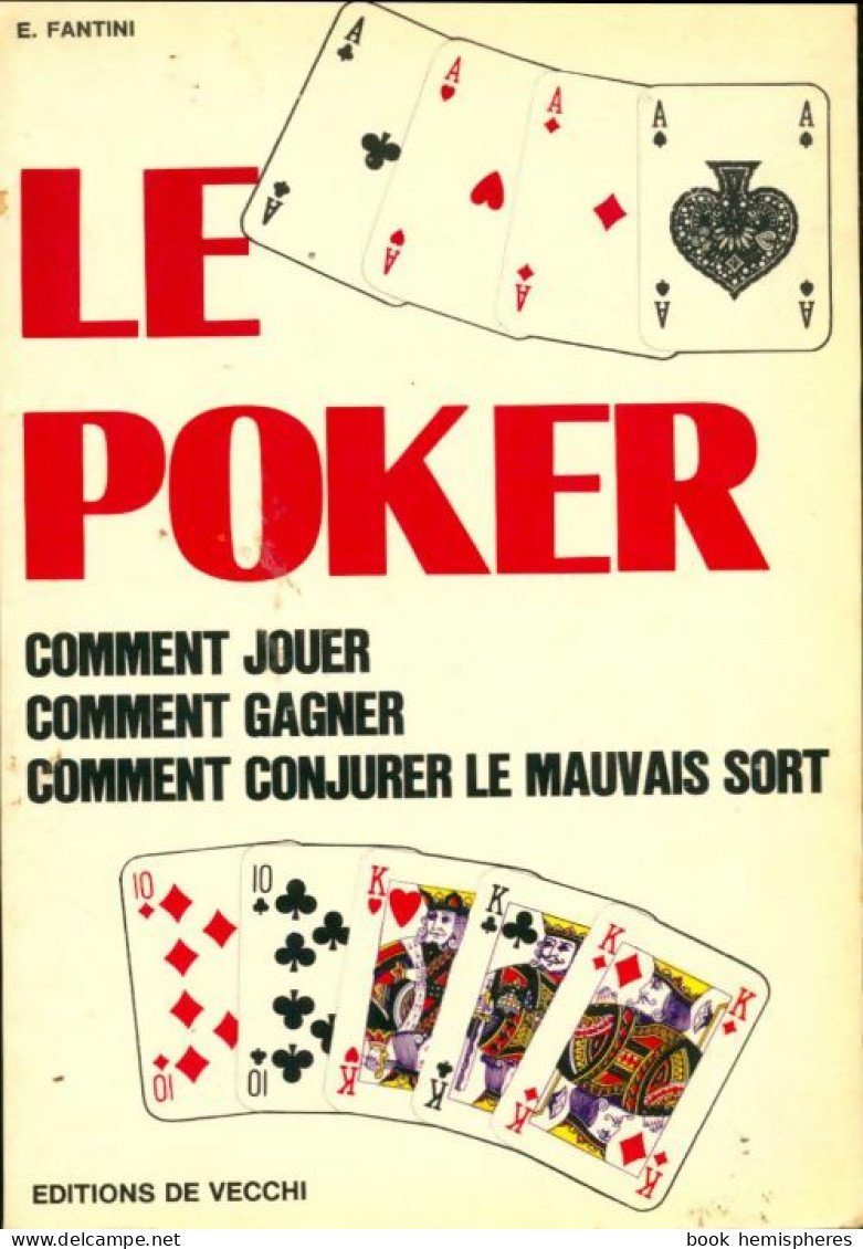 Le Poker De E. Fantini (1976) - Juegos De Sociedad