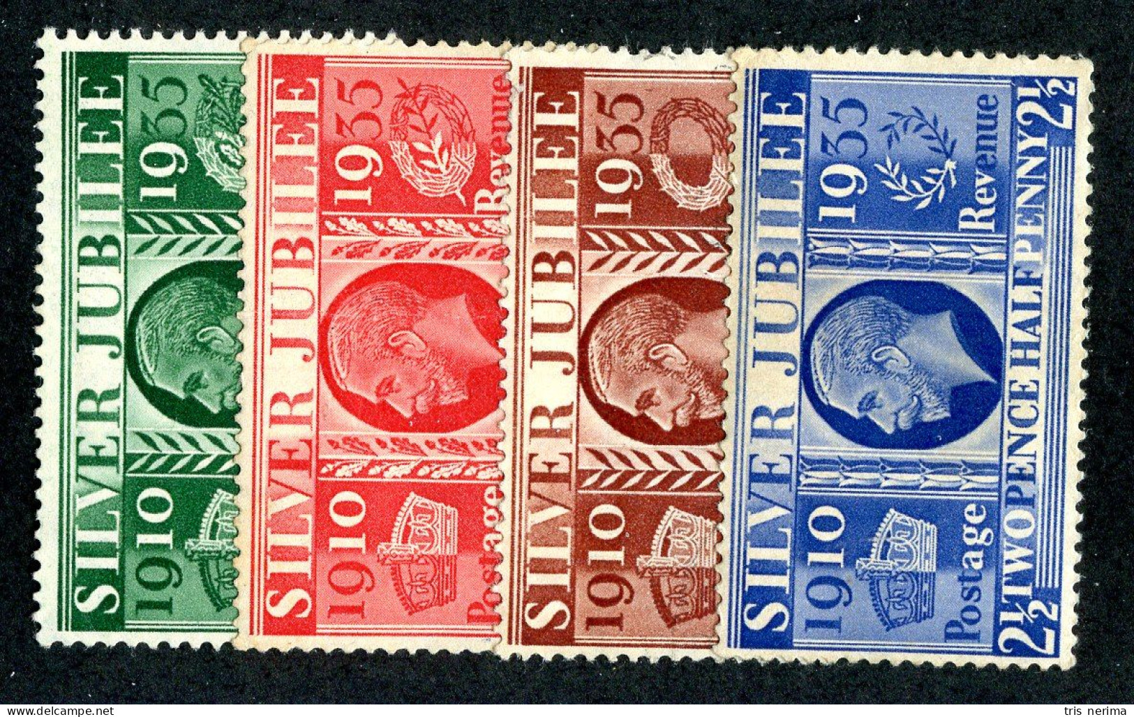 177 GBx 1935 Scott 226/29 M* (Lower Bids 20% Off) - Unused Stamps