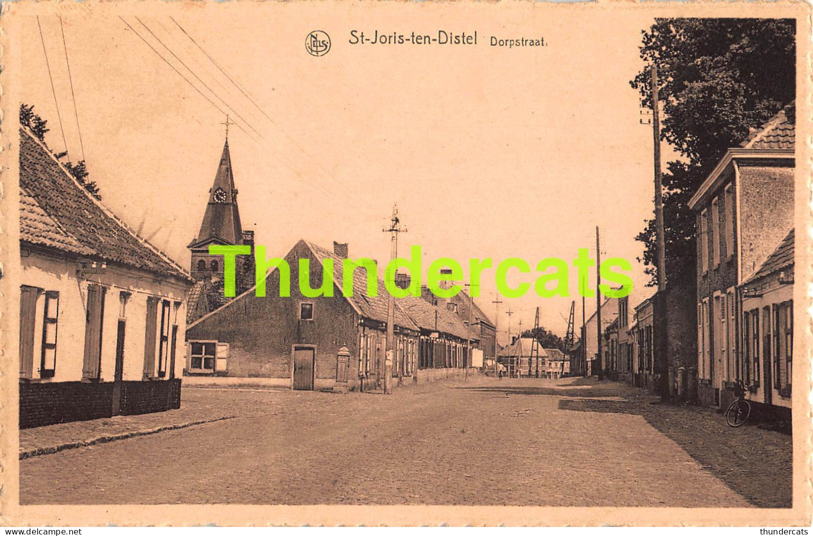 CPA ST JORIS TEN DISTEL DORPSTRAAT BEERNEM  - Beernem