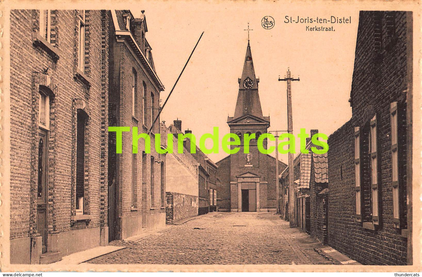 CPA ST JORIS TEN DISTEL KERKSTRAAT BEERNEM  - Beernem