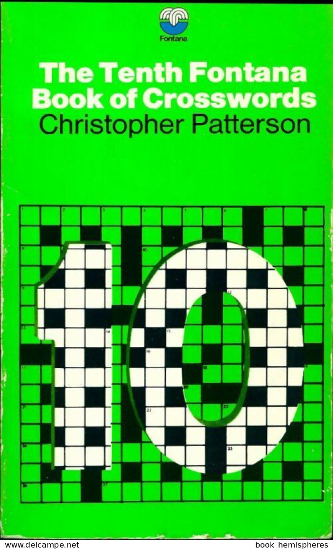 The Tenth Fontana Book Of Crosswords De Christopher Patterson (1973) - Palour Games