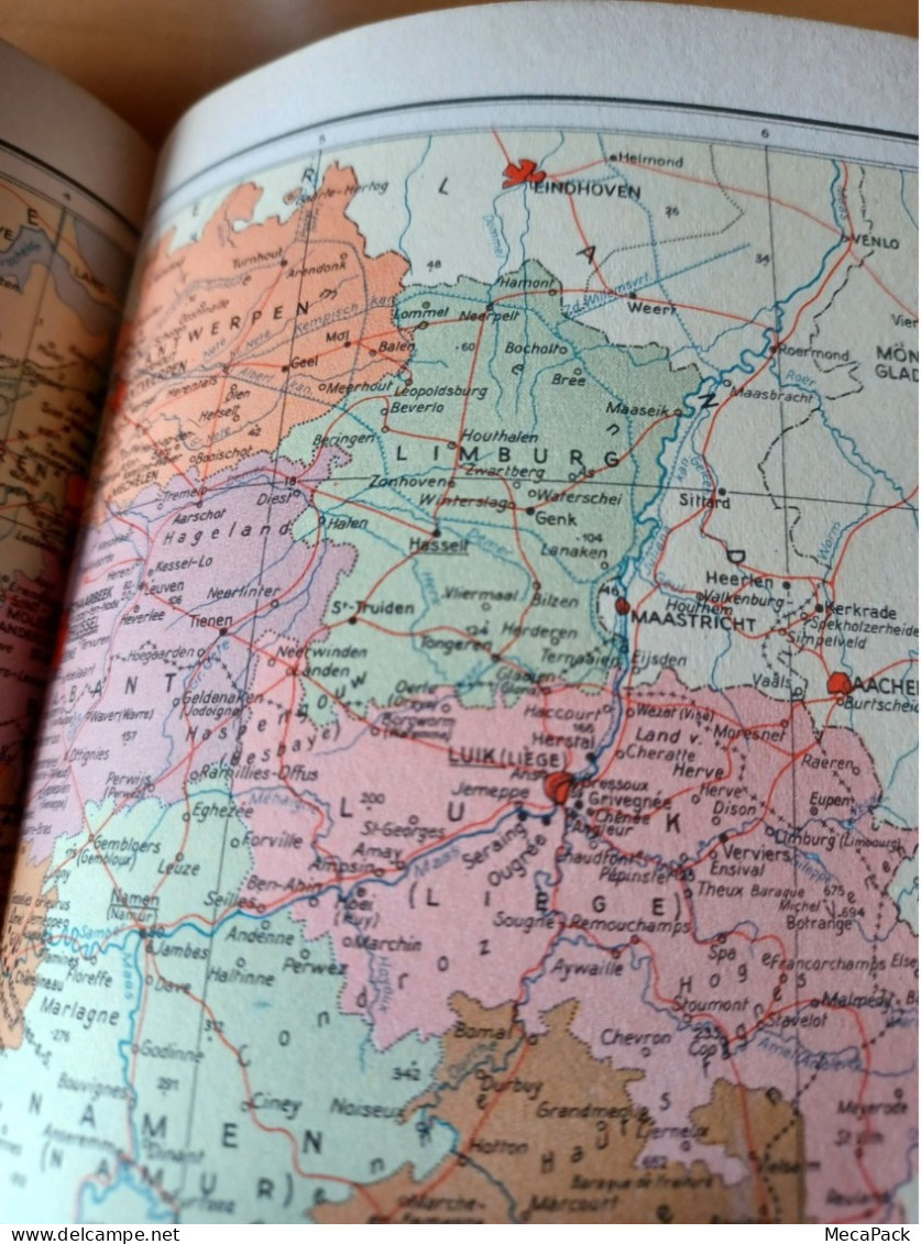 Elsevier Atlas Van De Gehele Wereld (1961) - Enciclopedia