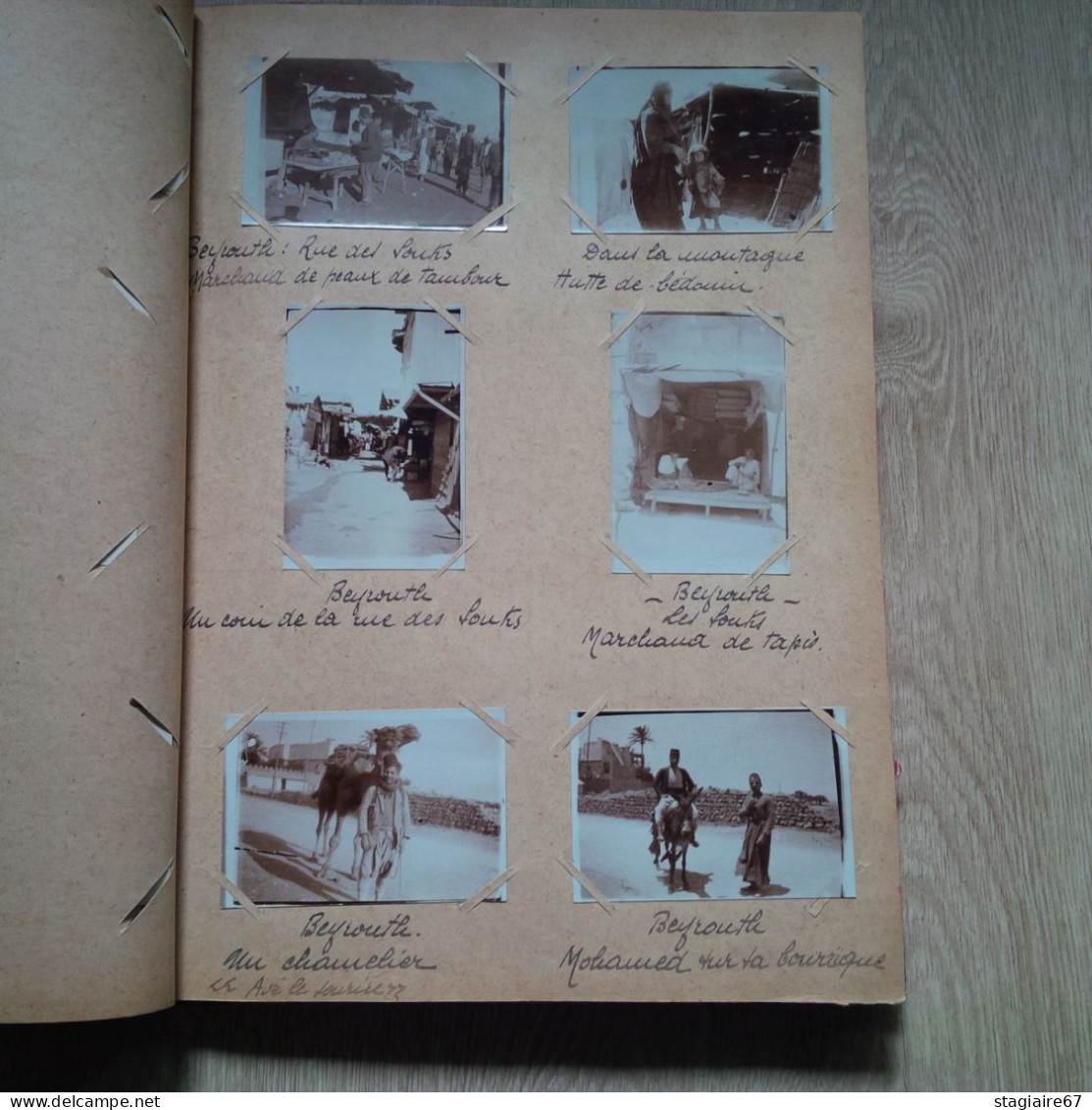 TOP ALBUM  283 PHOTO LIBAN MILITAIRE FRANCAIS POITIERS 1925