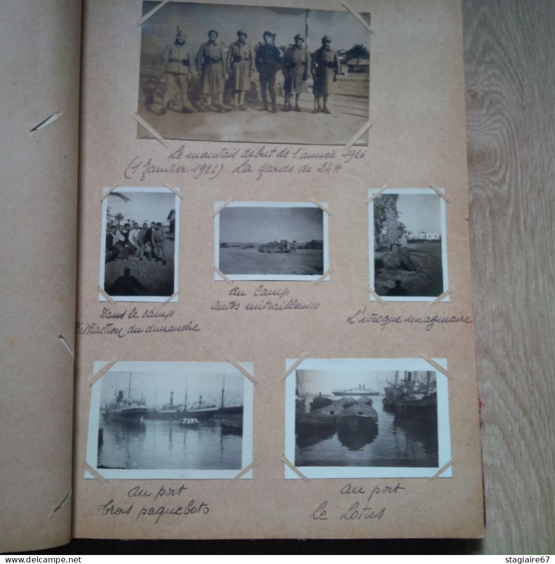 TOP ALBUM  283 PHOTO LIBAN MILITAIRE FRANCAIS POITIERS 1925