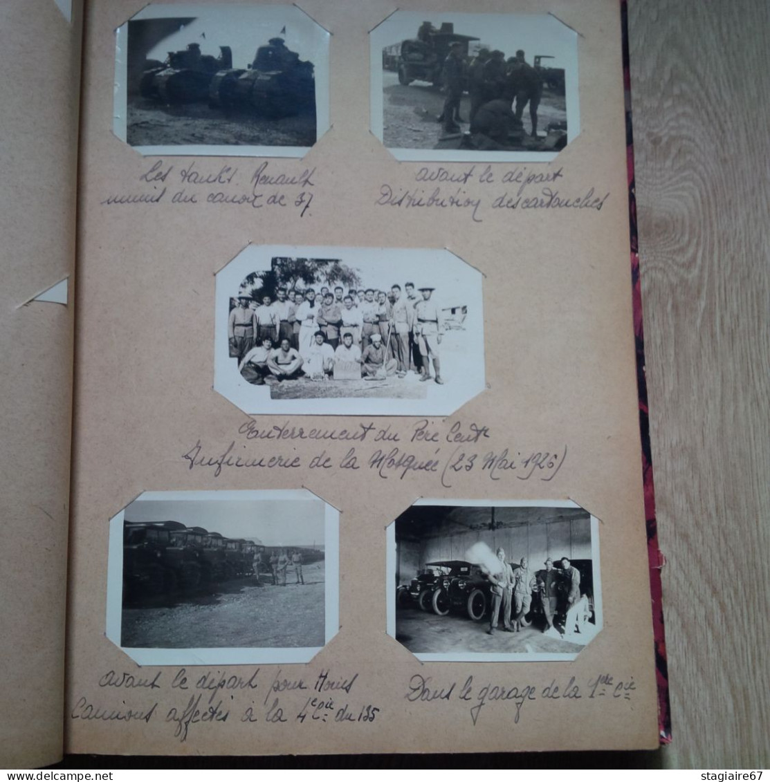 TOP ALBUM  283 PHOTO LIBAN MILITAIRE FRANCAIS POITIERS 1925