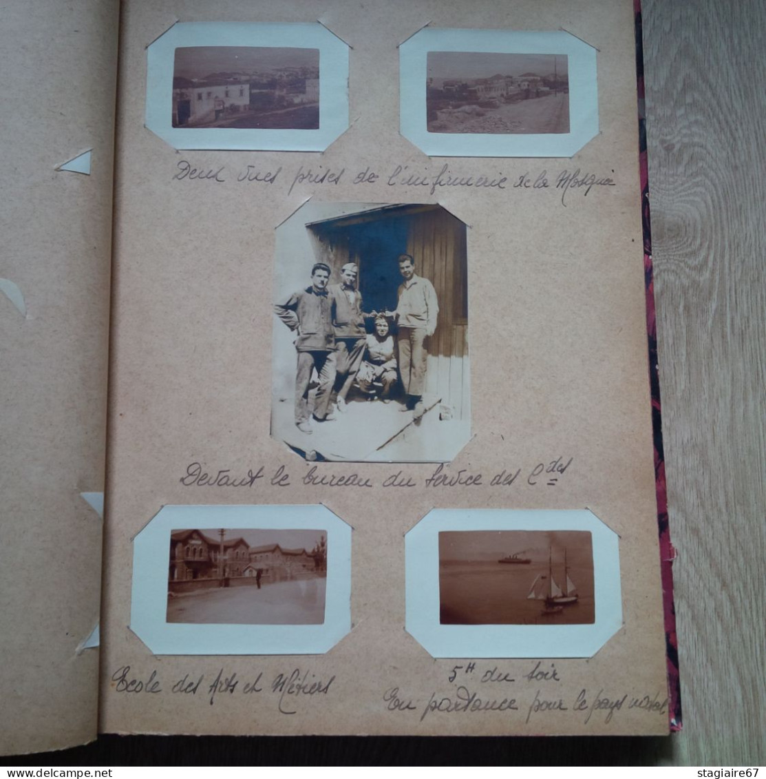 TOP ALBUM  283 PHOTO LIBAN MILITAIRE FRANCAIS POITIERS 1925