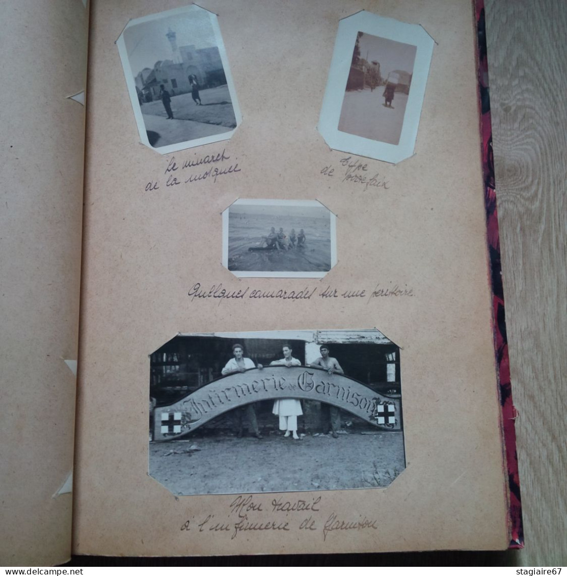 TOP ALBUM  283 PHOTO LIBAN MILITAIRE FRANCAIS POITIERS 1925