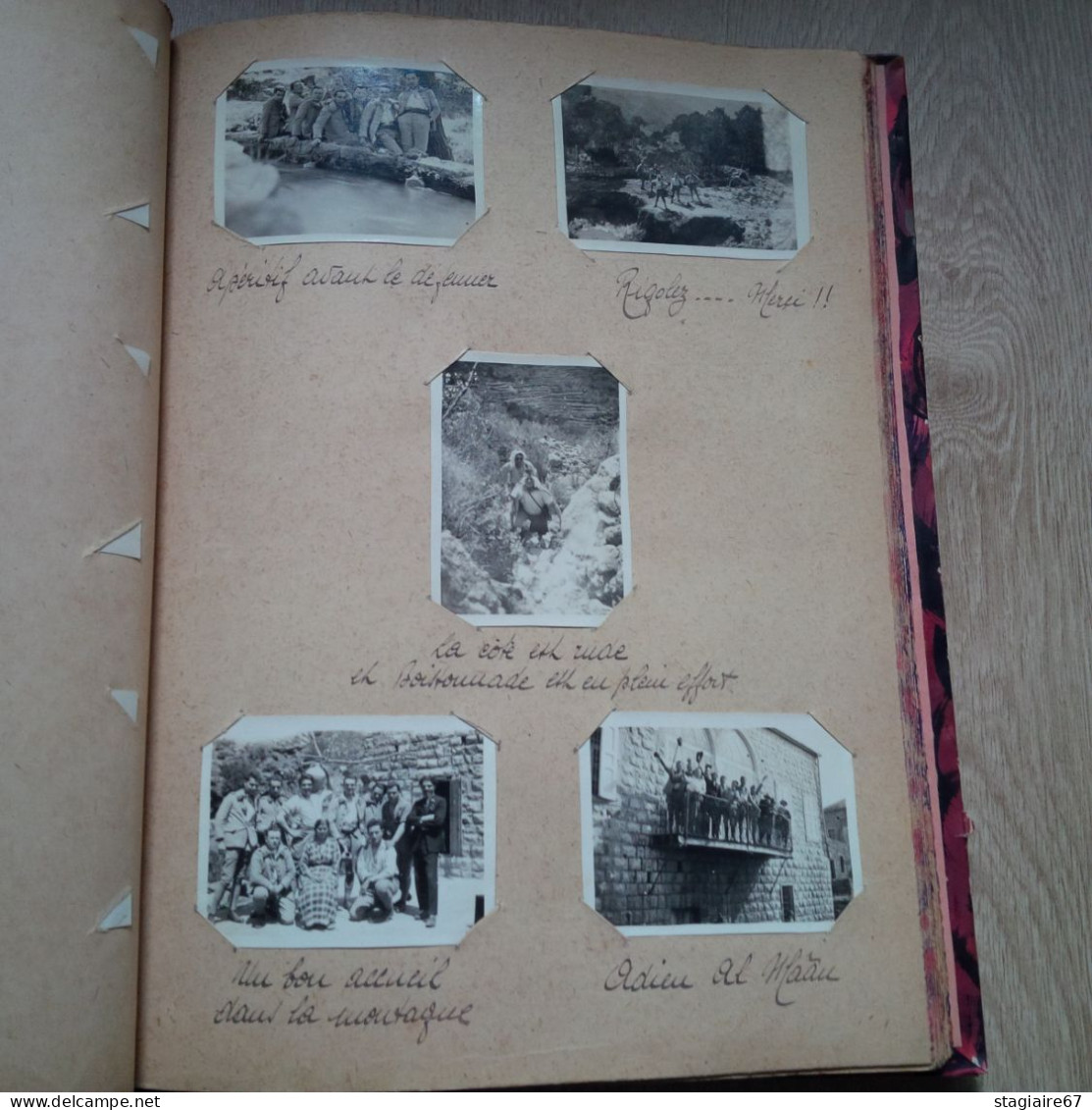 TOP ALBUM  283 PHOTO LIBAN MILITAIRE FRANCAIS POITIERS 1925