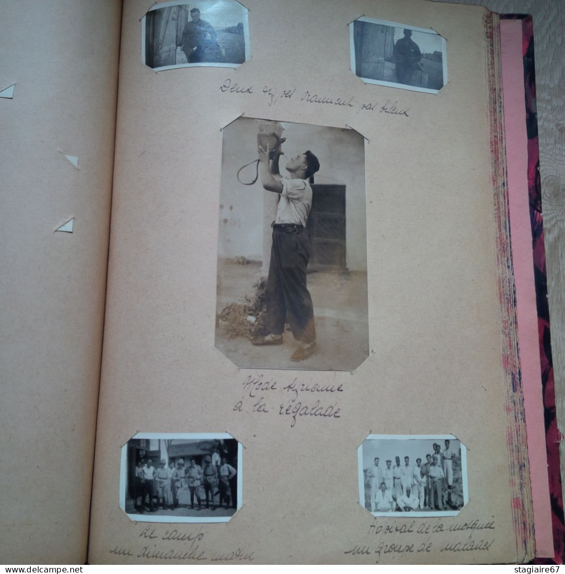 TOP ALBUM  283 PHOTO LIBAN MILITAIRE FRANCAIS POITIERS 1925