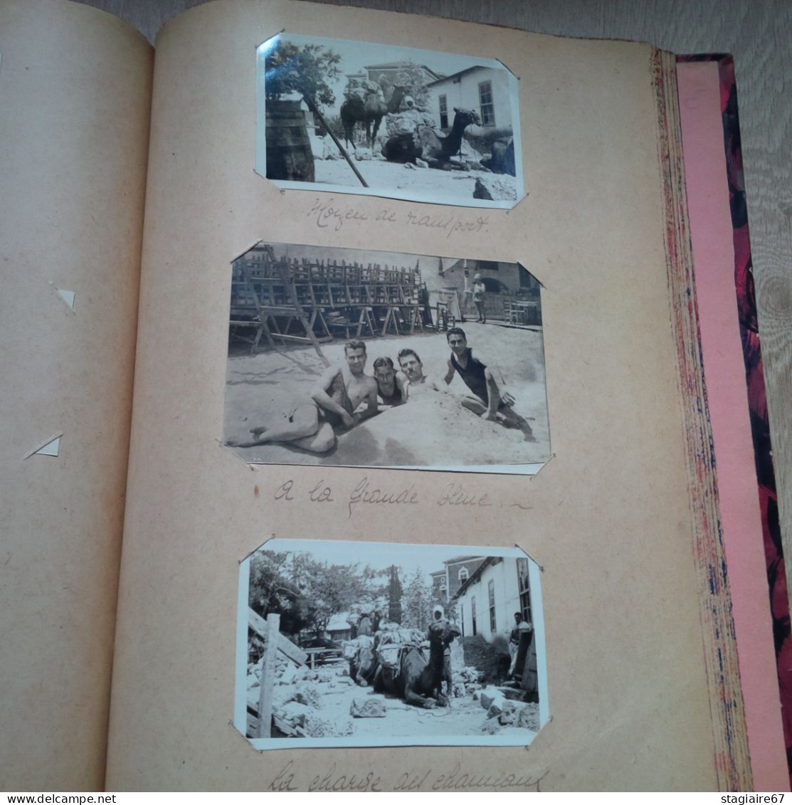 TOP ALBUM  283 PHOTO LIBAN MILITAIRE FRANCAIS POITIERS 1925