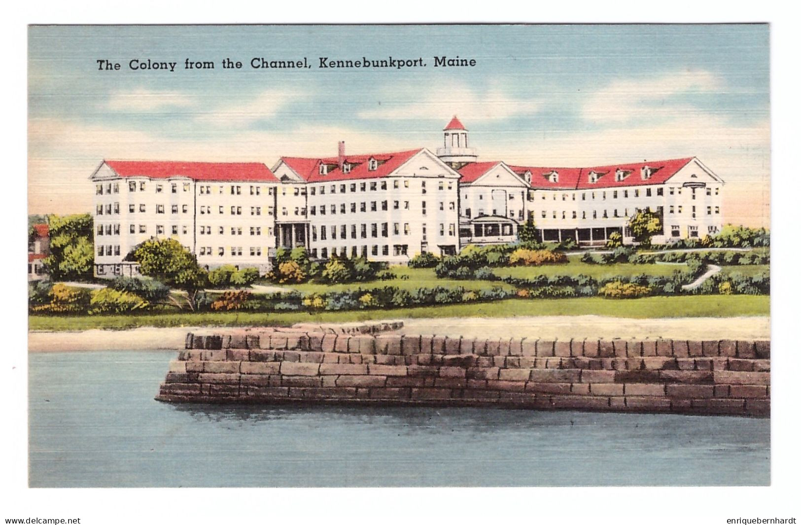 UNITED STATES // KENNEBUNKPORT // THE COLONY FROM THE CHANNEL - Kennebunkport