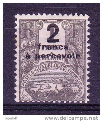 GUADELOUPE Taxe N°23  Neuf Charniere - Timbres-taxe