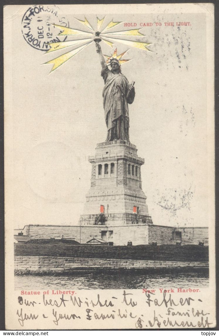 USA - NY - Statue Of LIBERTY - 1905 - Statue Of Liberty