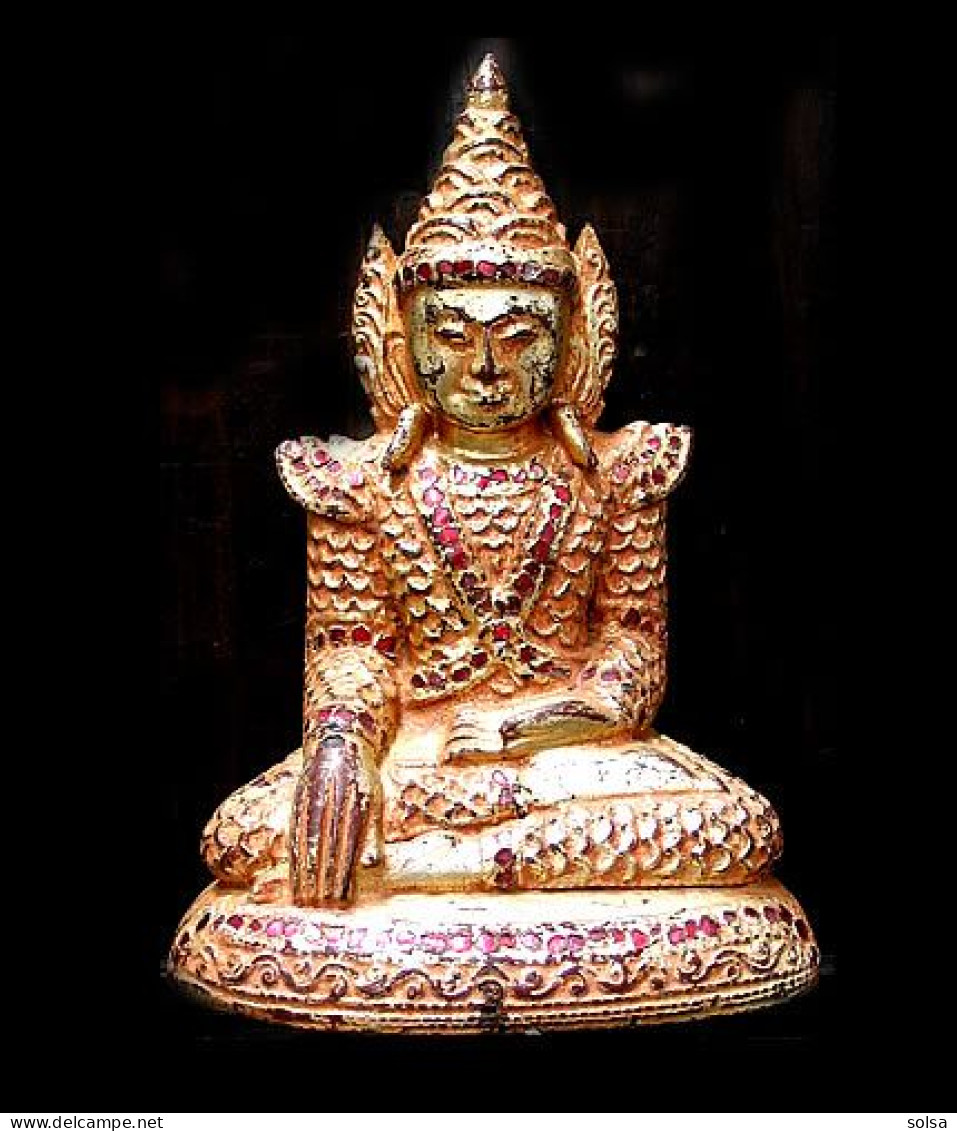 - Bouddha De Mandalay: Le Bouddha Mahamuni / Burmese Mahamuni Buddha - Arte Oriental
