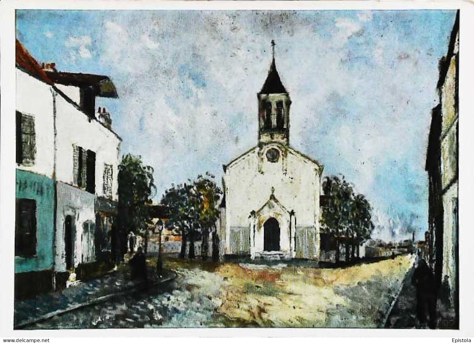 ►  Utrillo L'Eglise De Villetanneuse - Villetaneuse