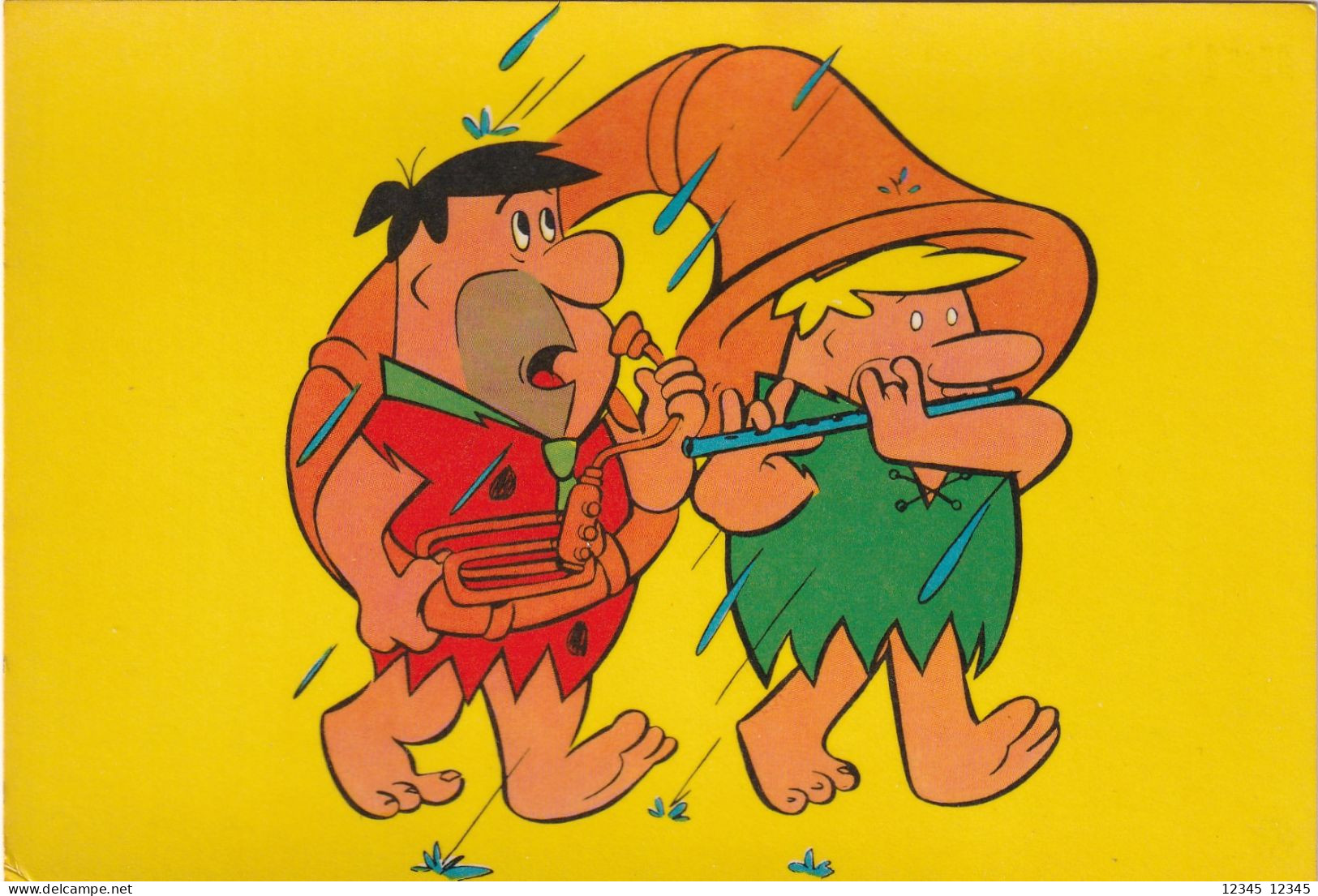 The Flinstones, Dutch Card Unused, Nederlandse Kaart Ongebruikt HANNA BARBERA PRODUCTIONS - Bandes Dessinées