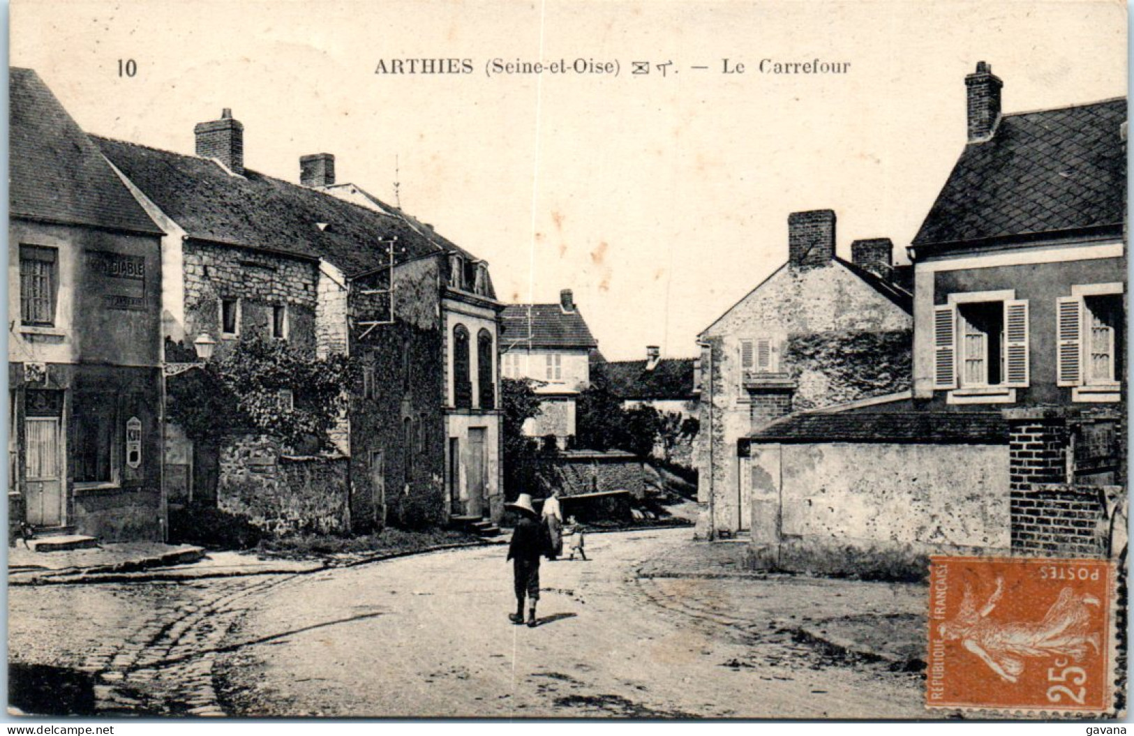 95 ARTHIES - Le Carrefour - Arthies