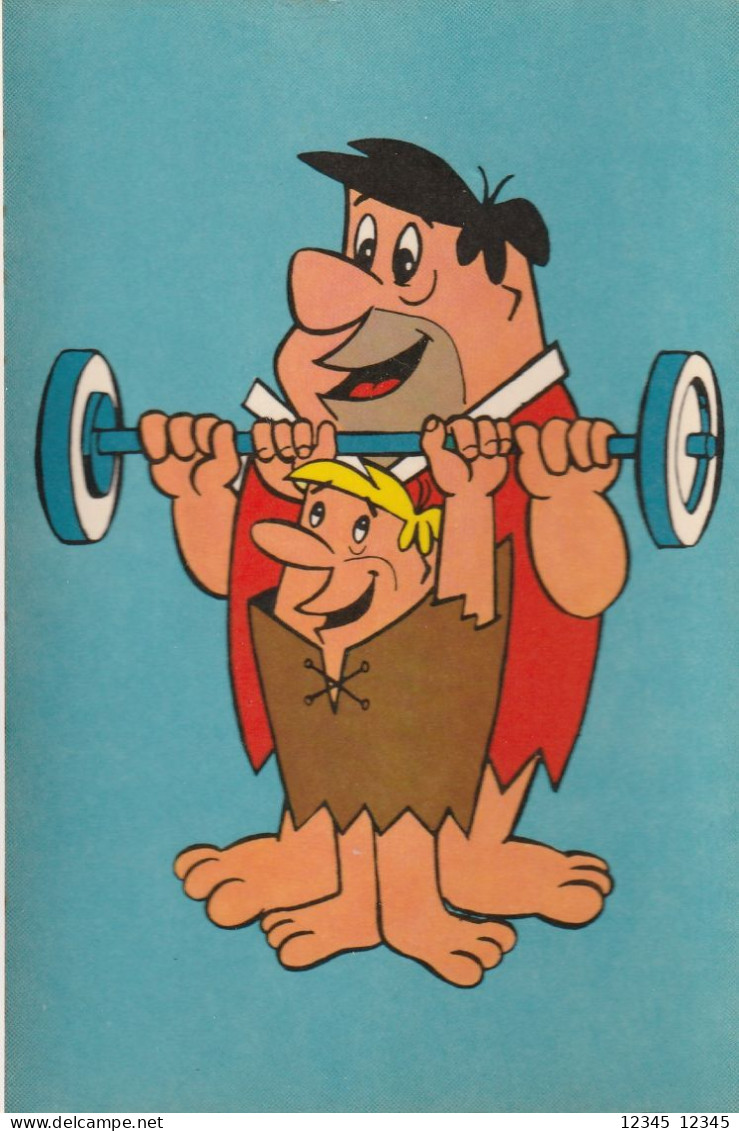 The Flinstones, Dutch Card Unused, Nederlandse Kaart Ongebruikt HANNA BARBERA PRODUCTIONS - Bandes Dessinées