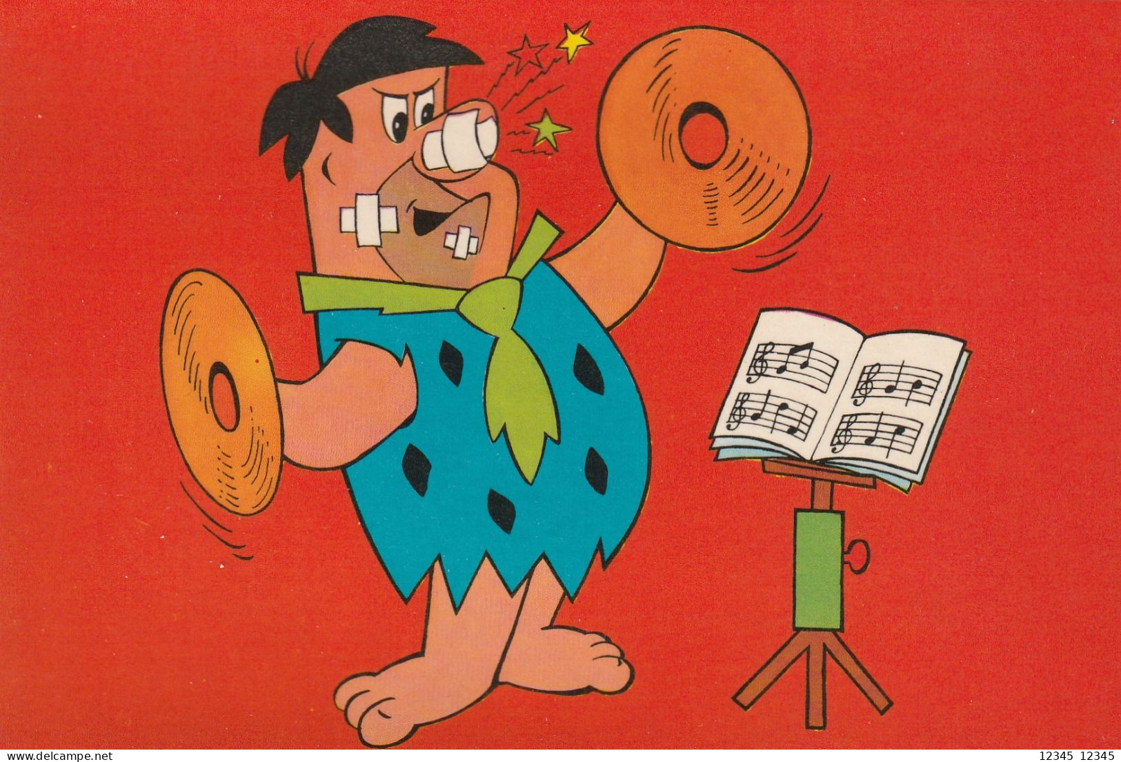 The Flinstones, Dutch Card Unused, Nederlandse Kaart Ongebruikt HANNA BARBERA PRODUCTIONS - Bandes Dessinées