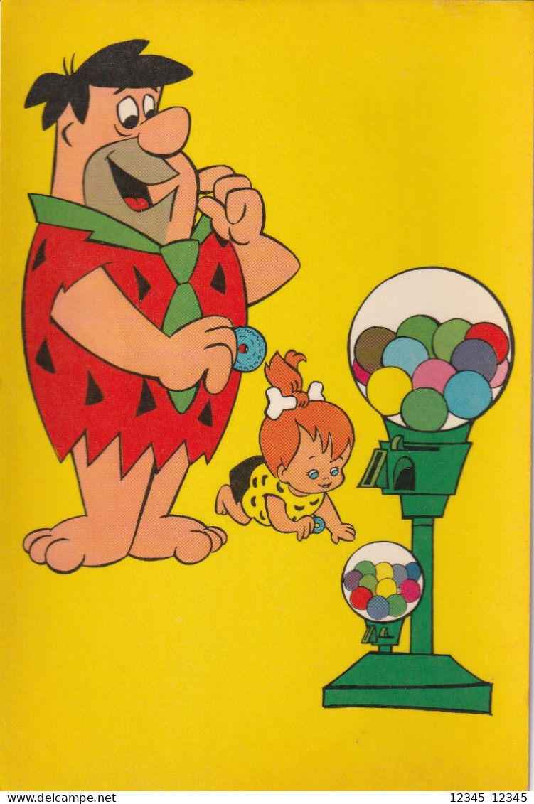 The Flinstones, Dutch Card Unused, Nederlandse Kaart Ongebruikt HANNA BARBERA PRODUCTIONS - Bandes Dessinées