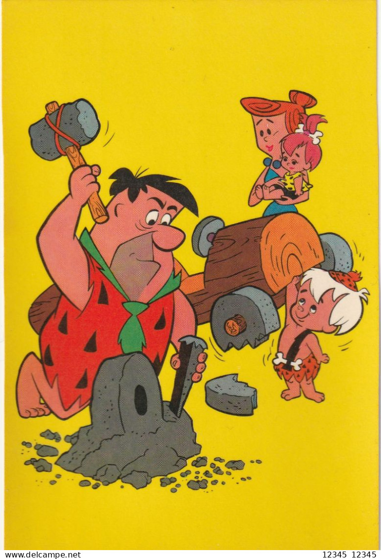 The Flinstones, Dutch Card Unused, Nederlandse Kaart Ongebruikt HANNA BARBERA PRODUCTIONS - Bandes Dessinées