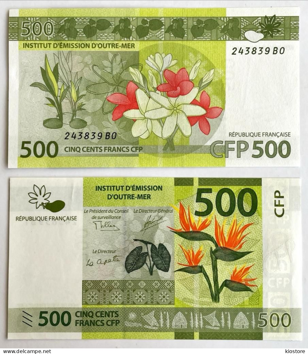 French Pacific 500 Francs P#5 2014 UNC - Territorios Francés Del Pacífico (1992-...)