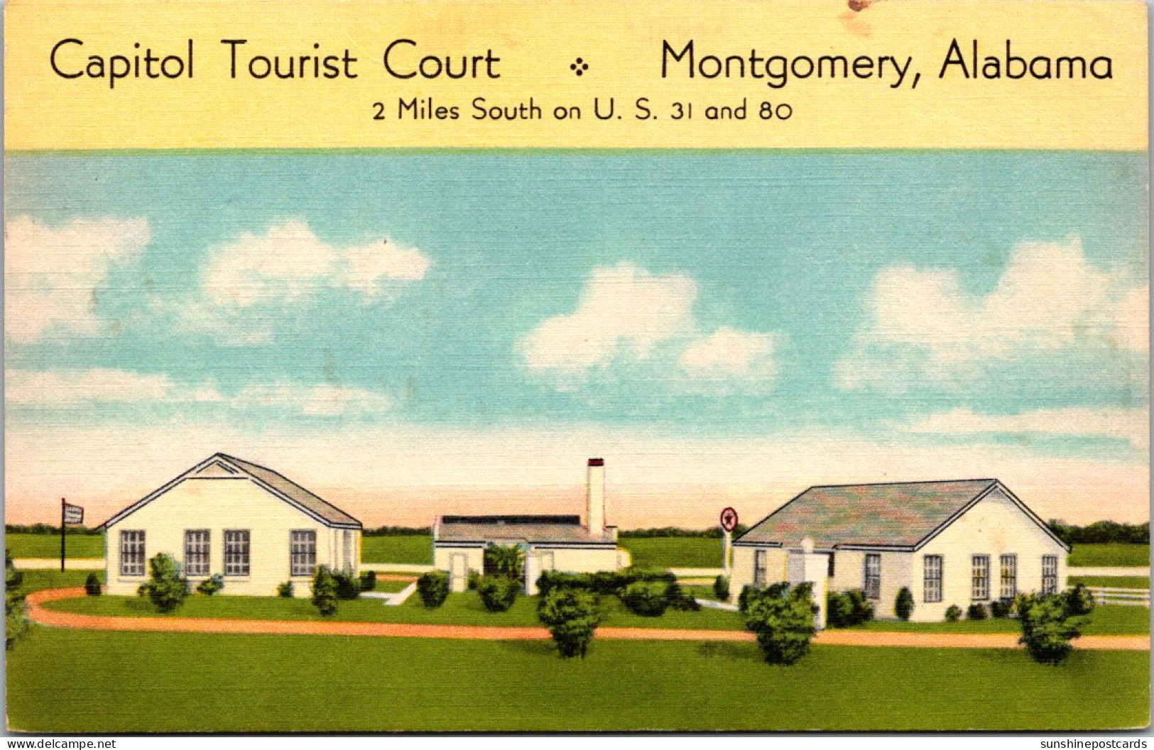 Alabama Montgomery The Capitol Tourist Court - Montgomery