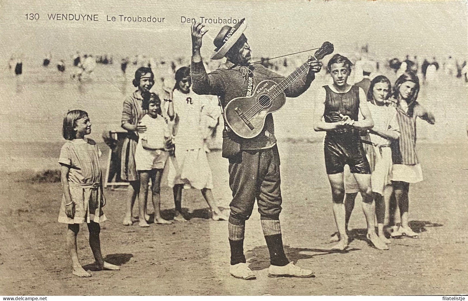 Wenduine De Troubadour Op Het Strand - De Haan