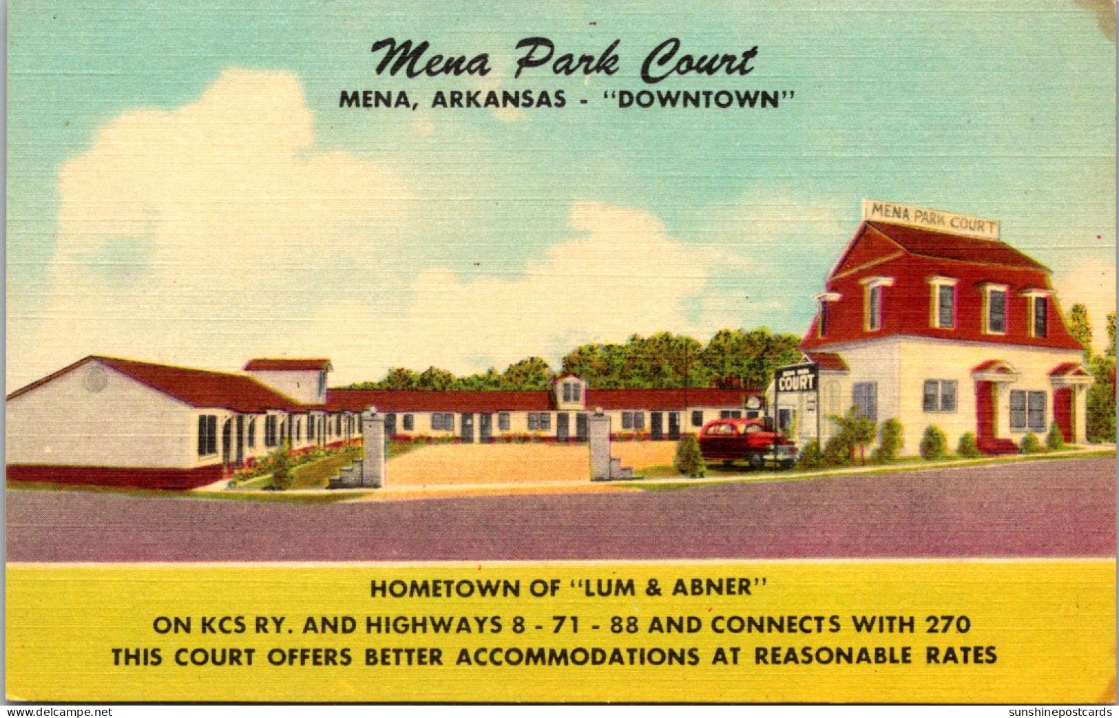 Arkansas Mena The Mena Park Court  - Sonstige & Ohne Zuordnung