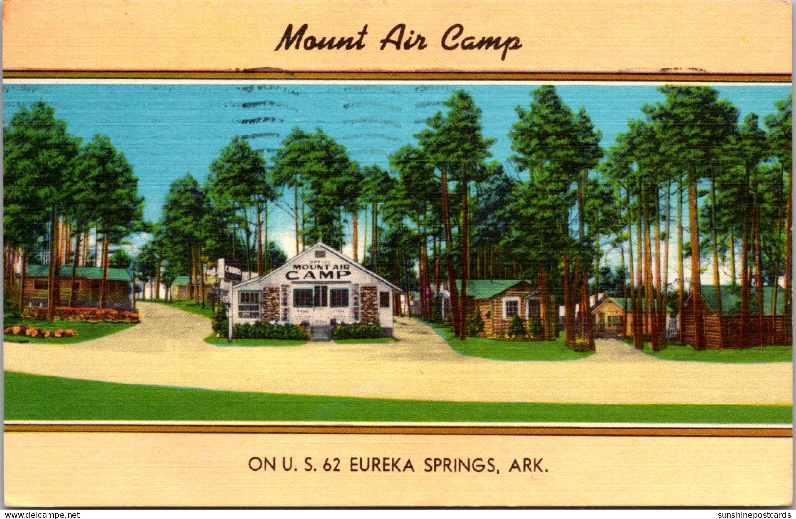 Arkansas Eureka Springs Mount Air Camp 1958 - Autres & Non Classés