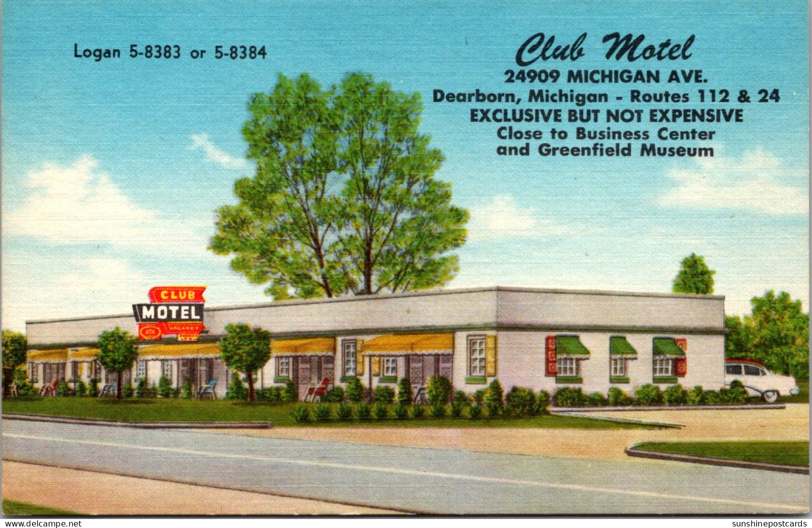 Michigan Dearborn The Club Motel - Dearborn