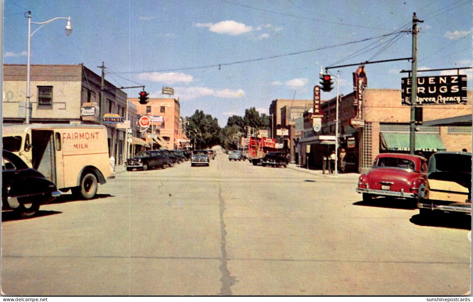 Nebraska Oagllala Main Street Looking North - Other & Unclassified