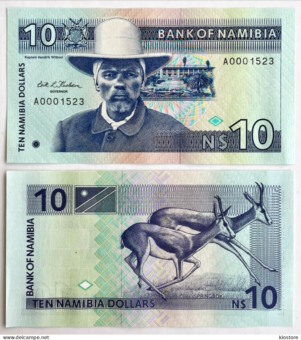 Namibia 10 Dollars 2009 P#4 UNC - Namibia