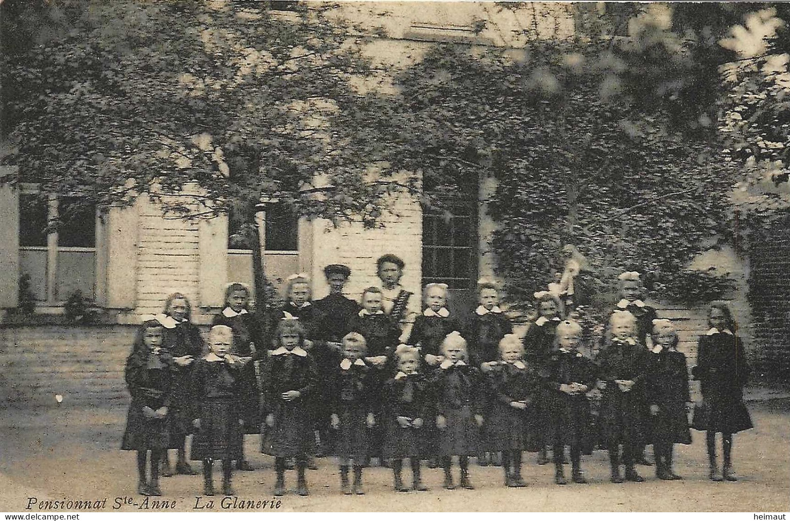 Rumes - La Glanerie - PHOTO D'une Ancienne Carte Postale - Pensionnat Ste Anne - Rumes