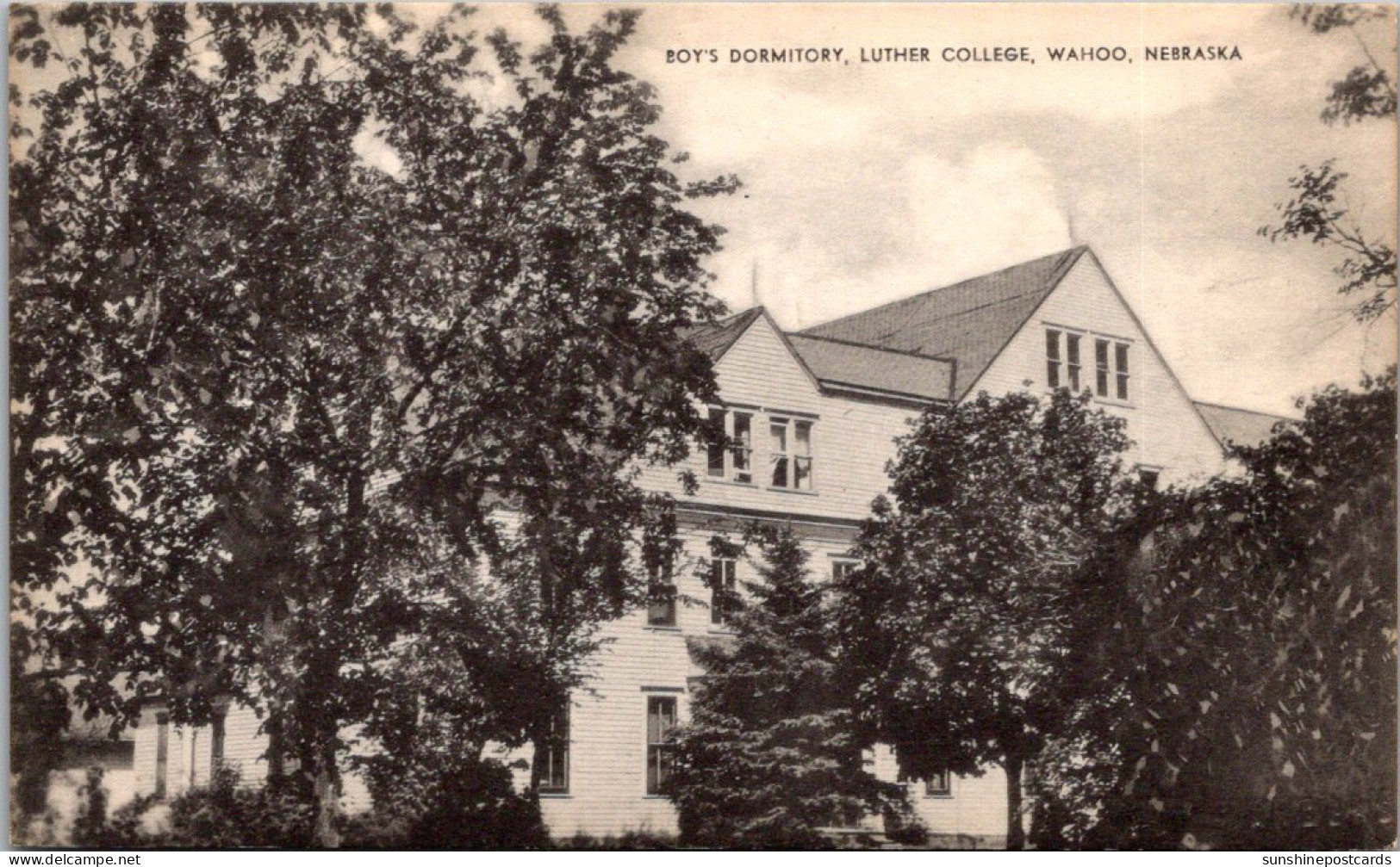 Nebraska Wahoo Boy's Dormitory Luther College - Other & Unclassified