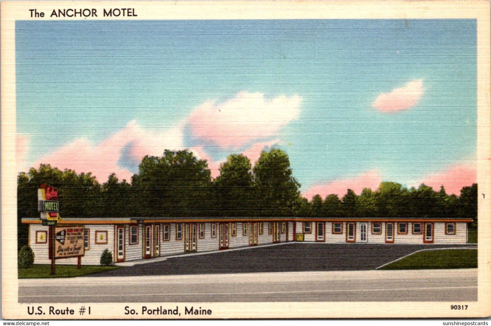 Maine South Portland The Anchor Motel - Portland