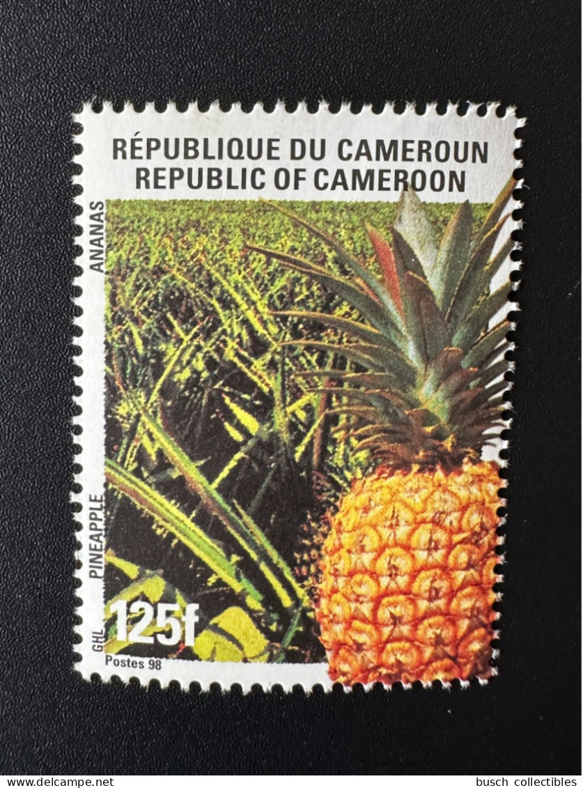 Cameroun Cameroon Kamerun 1998 Mi. 1227 Pineapple Ananas 125 F - Cameroun (1960-...)