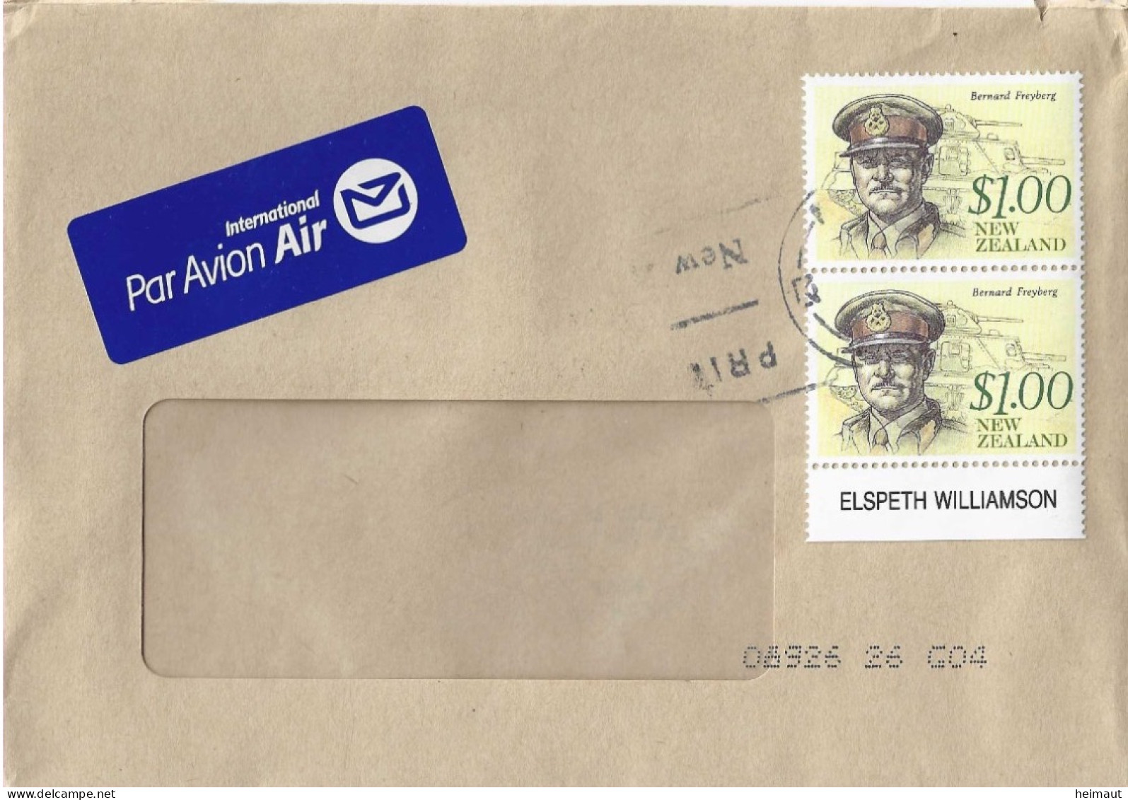 Par Avion International Air - Airmail