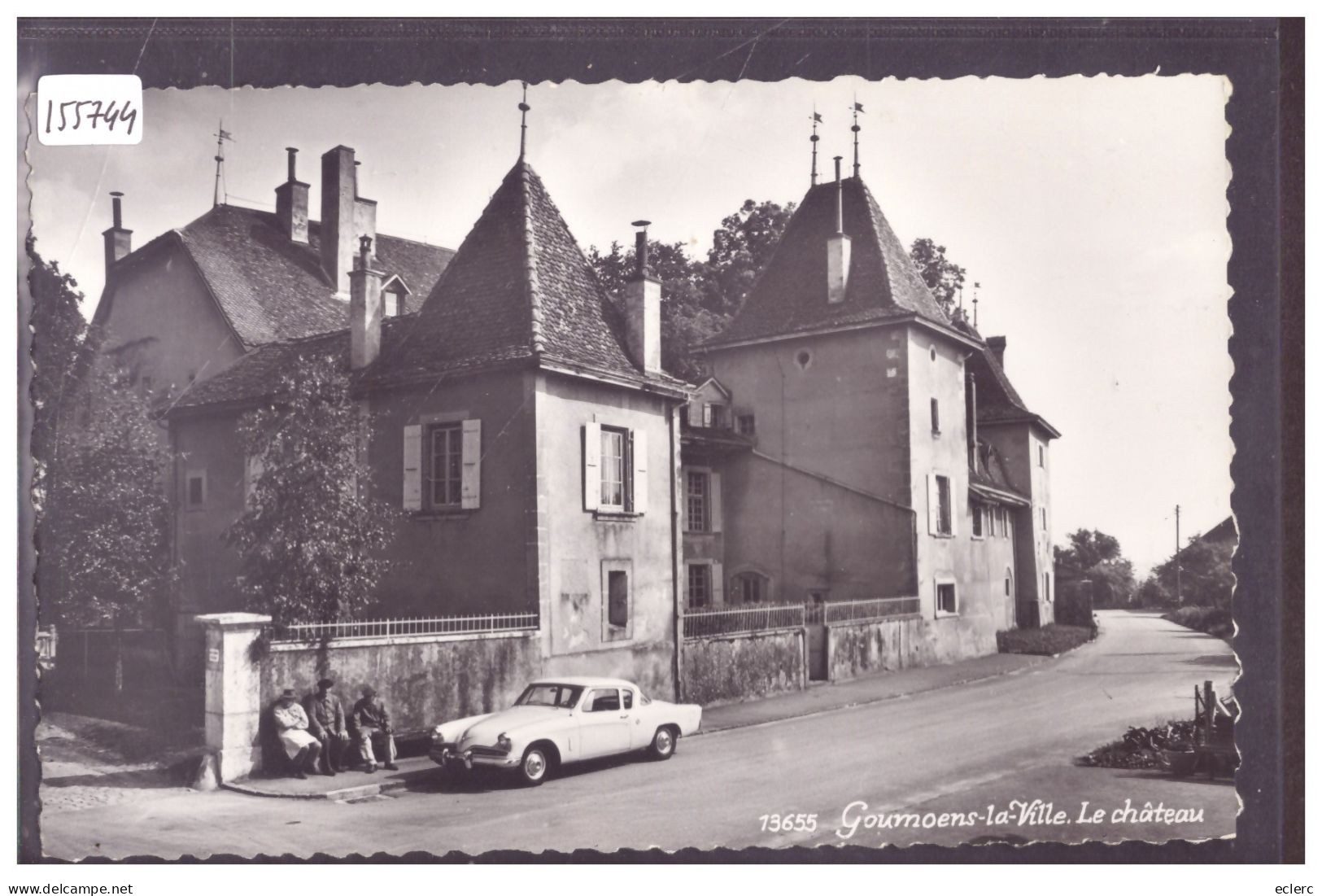 DISTRICT D'ECHALLENS - GOUMOENS LA VILLE - LE CHATEAU - TB - Goumoëns