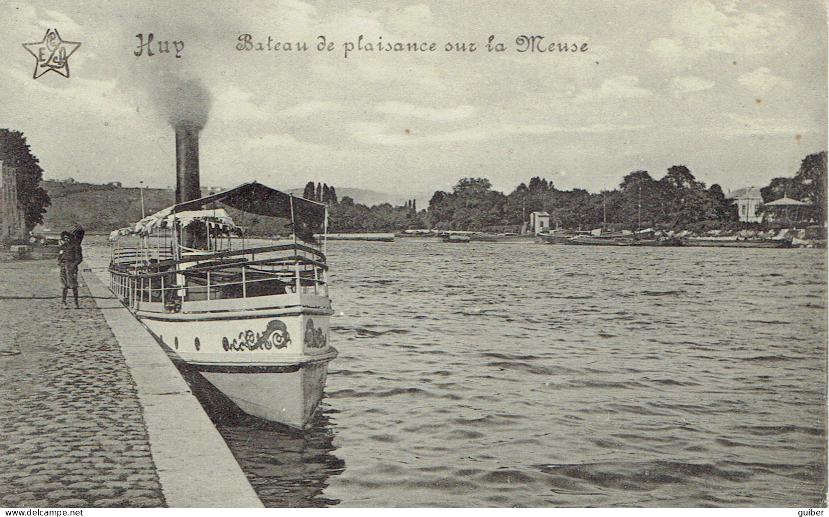 Huy Bateau De Plaisance  Vapeur  - Hoei